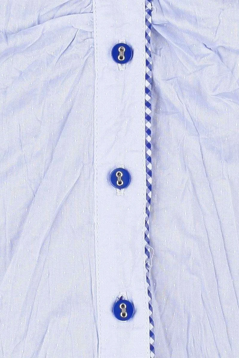 Bluse Crash-Optik