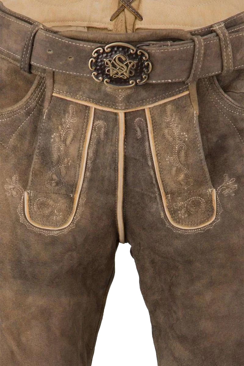 Herren Lederhose Kurz