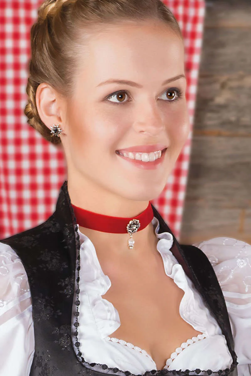 Samtkropfband