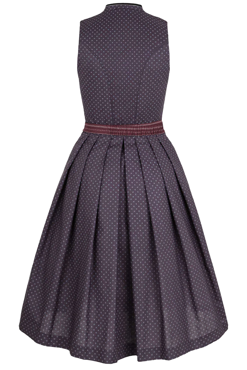 Baumwoll Waschdirndl hochgeschlossen