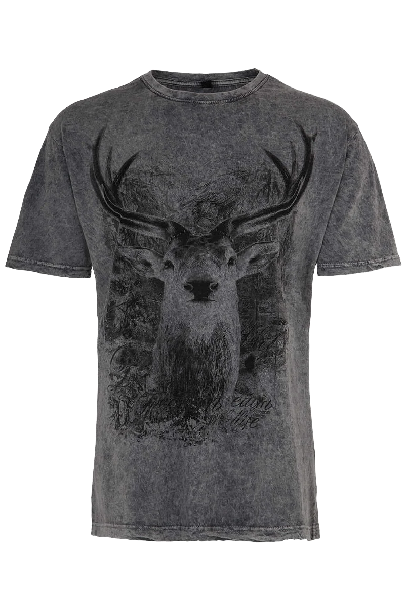 Herren T-Shirt mit Hirsch