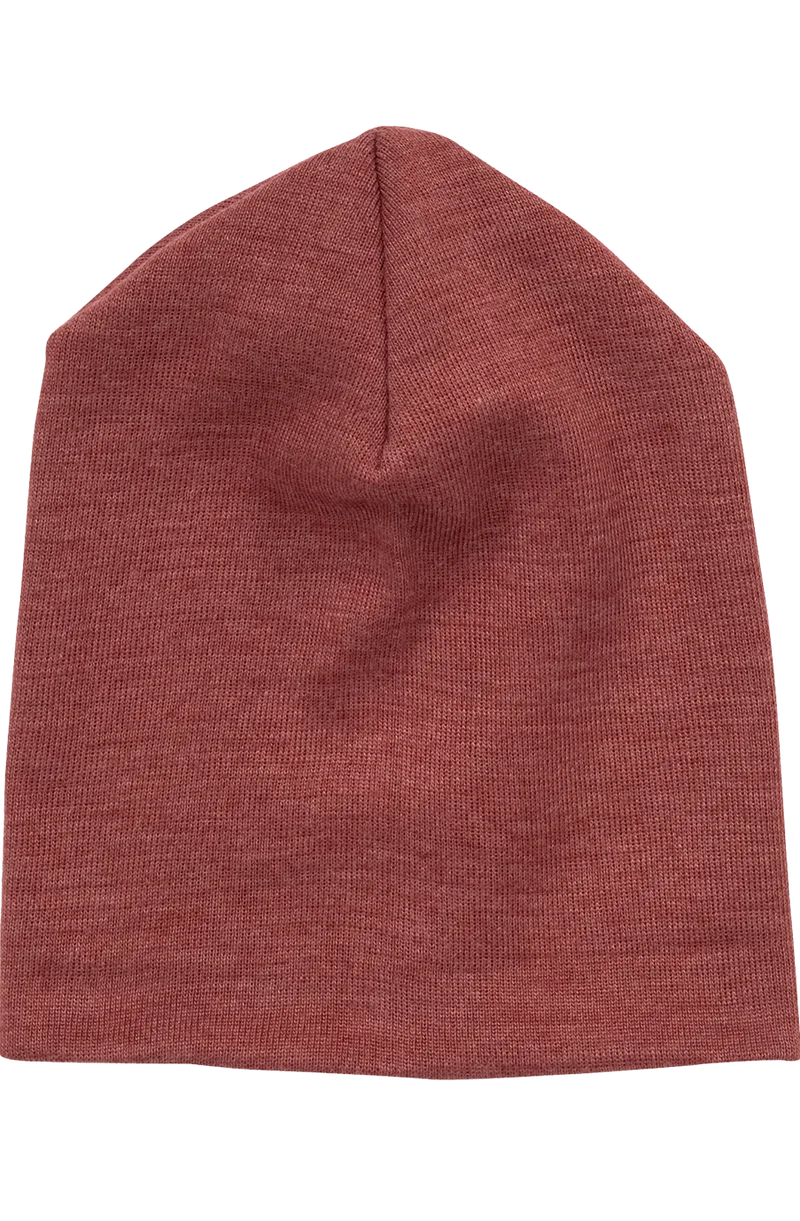 Baby- und Kinder Beanie-Mütze aus Woll-/Seide