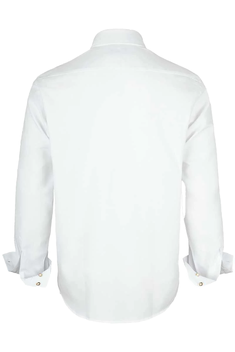 Herren Schlupfhemd mit Stehkragen Regular-Fit
