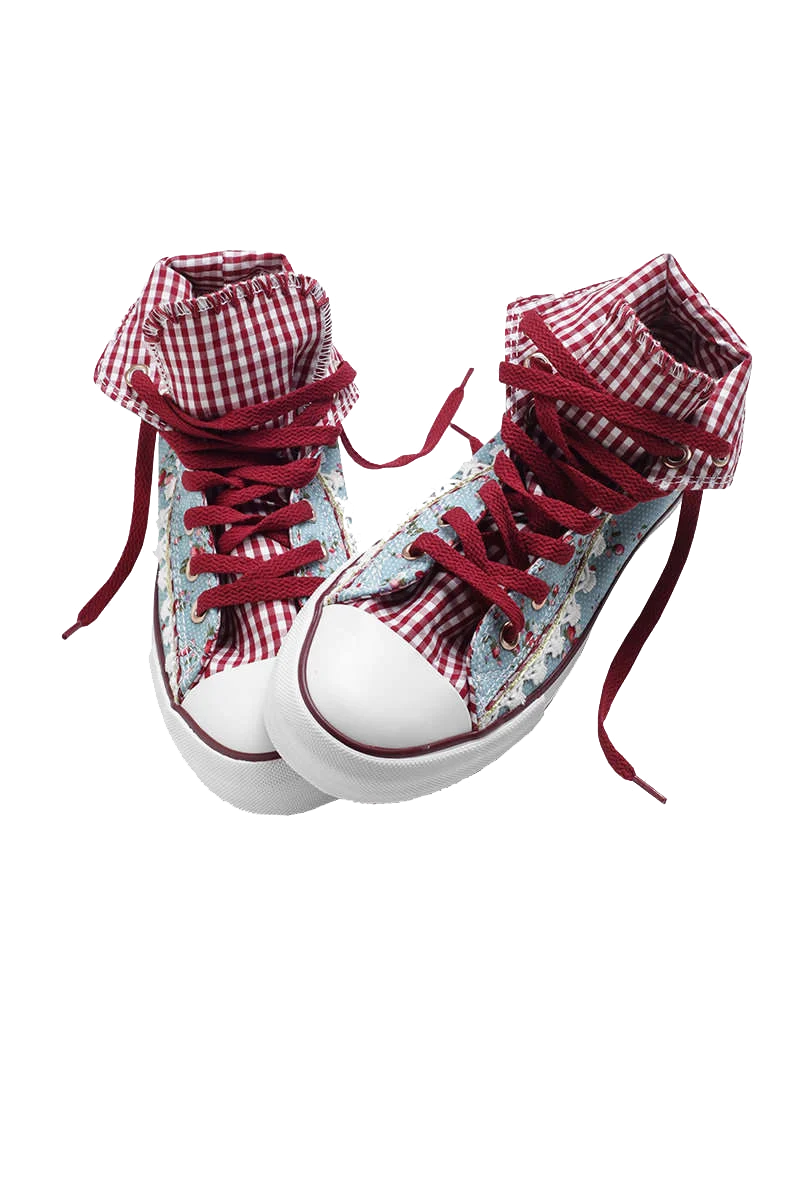 Sneaker Blümchendruck
