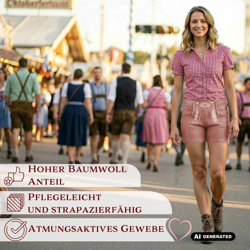 Steigenhöfer Trachten Joggingshorts HELENE