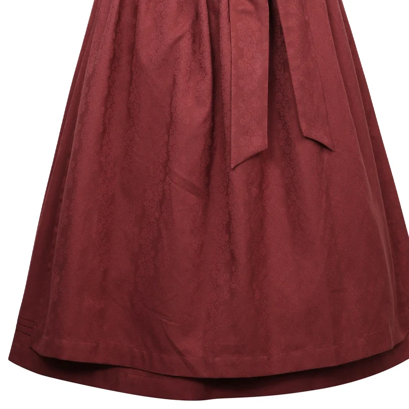 MarJo Dirndl Hochleiten Henna Gerader Ausschnitt 75cm