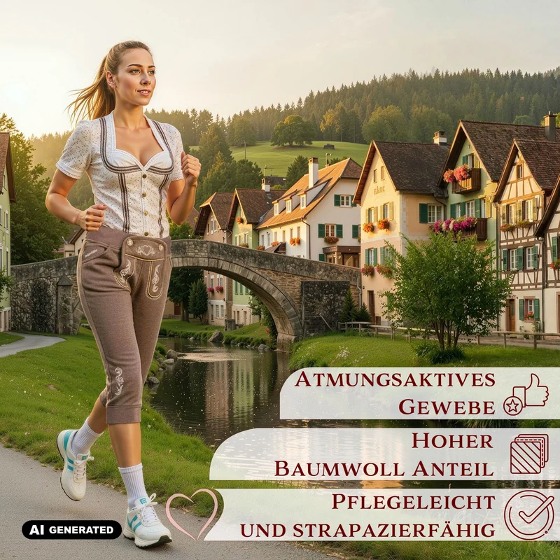 Steigenhöfer Trachten Joggingshorts HANNAH