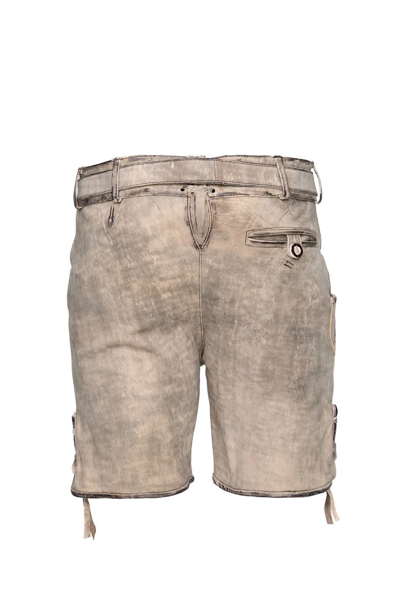 Steigenhöfer Traditionelle Lederhose im Antik-Look für Herren