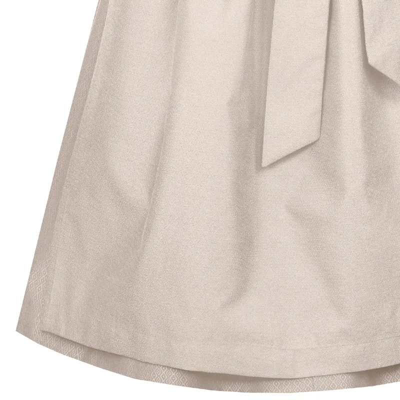 MarJo Dirndl Zenting Sand Reißverschluss 65cm