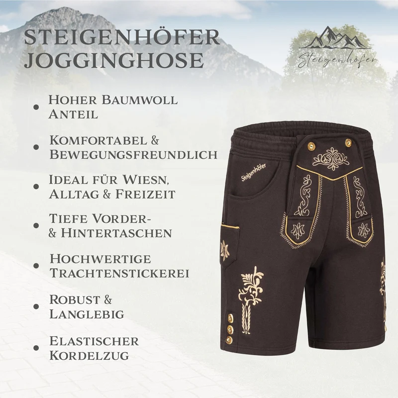 Steigenhöfer Trachten Jogginghose MORITZ