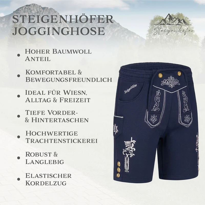 Steigenhöfer Trachten Jogginghose MORITZ