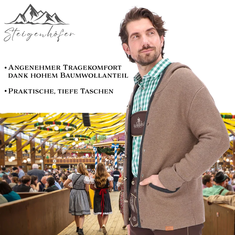 Steigenhöfer Strickjacke MAX