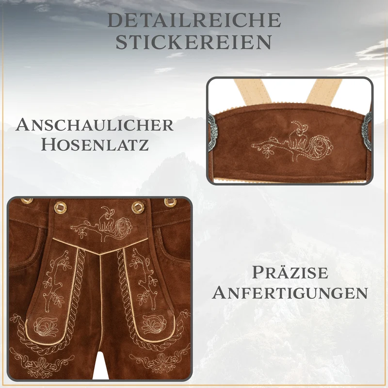 Steigenhöfer Lederhose Kniebund ALEXANDER