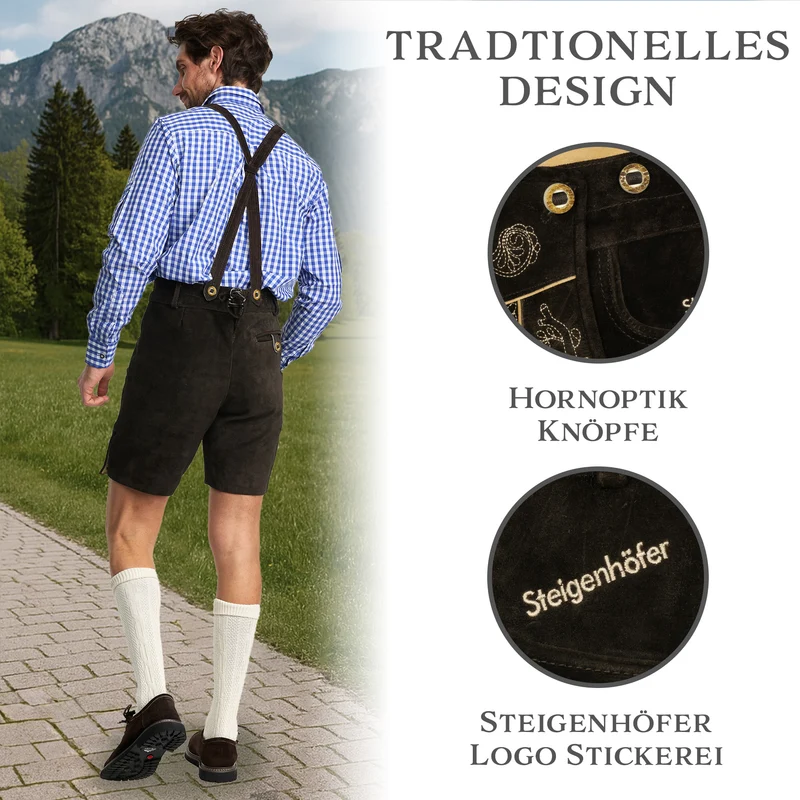Steigenhöfer Lederhose LUDWIG