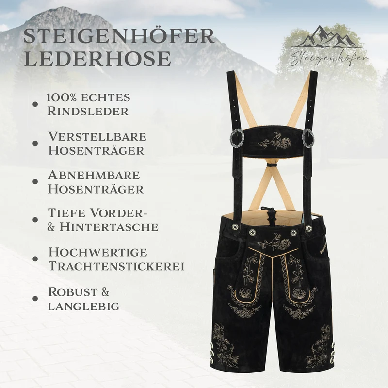 Steigenhöfer Lederhose LUDWIG