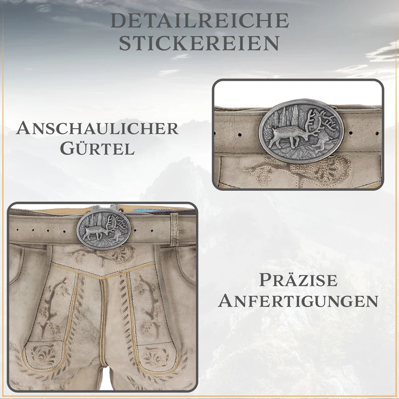 Steigenhöfer Vintage Lederhose FRANZ