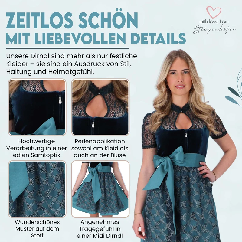 Steigenhöfer Dirndl Set FRANZISKA