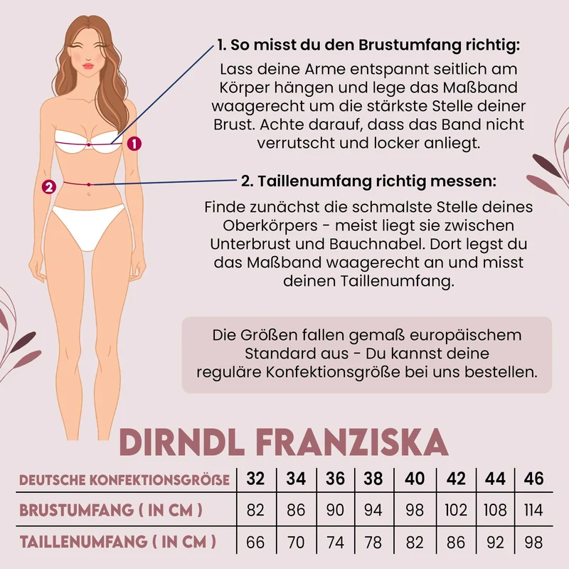 Steigenhöfer Dirndl Set FRANZISKA
