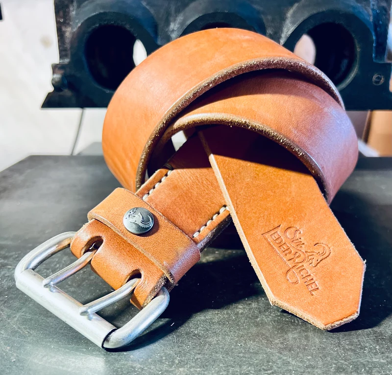 Gürtel exklusiv - 5,72mm starker Gürtelriemen