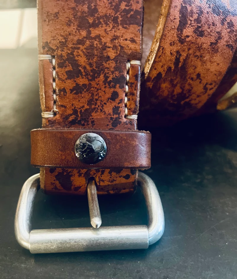 Gürtel exklusiv - 5,65mm starker Gürtelriemen
