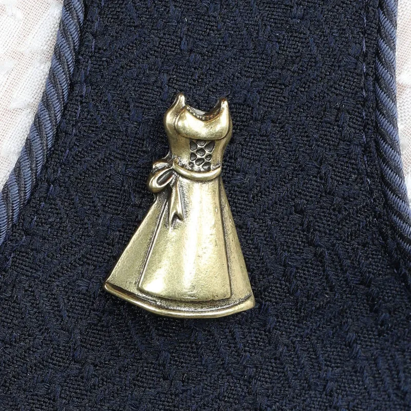 MarJo Anstecker Dirndl Altgold