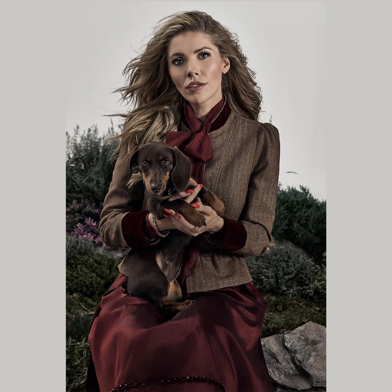 Krüger Trachtenjacke Velvet Glen Victoria Swarovski Kollektion 2026