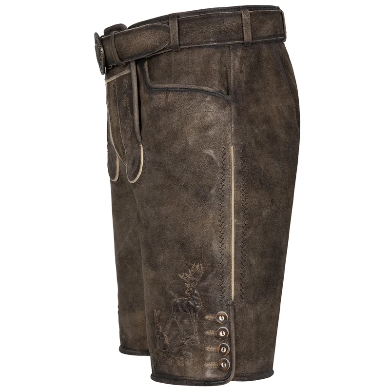 TREAM x Krüger Lederhose Hasenjagd mit Gürtel Kollektion 2026