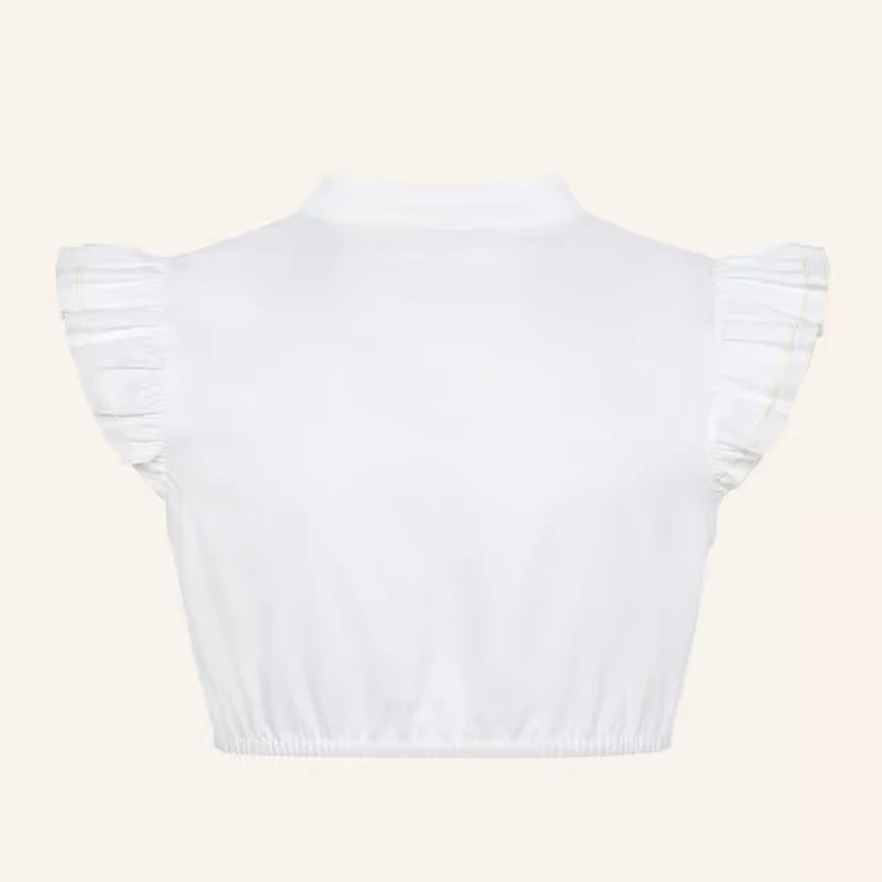 Krüger Dirndlbluse Scott's Pear Ecru Victoria Swarovski Kollektion
