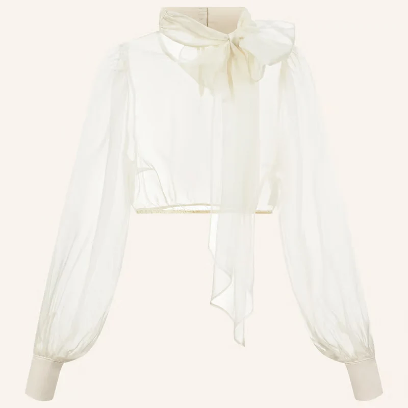 Krüger Dirndlbluse Lady Isla Ecru Victoria Swarovski Kollektion 2026