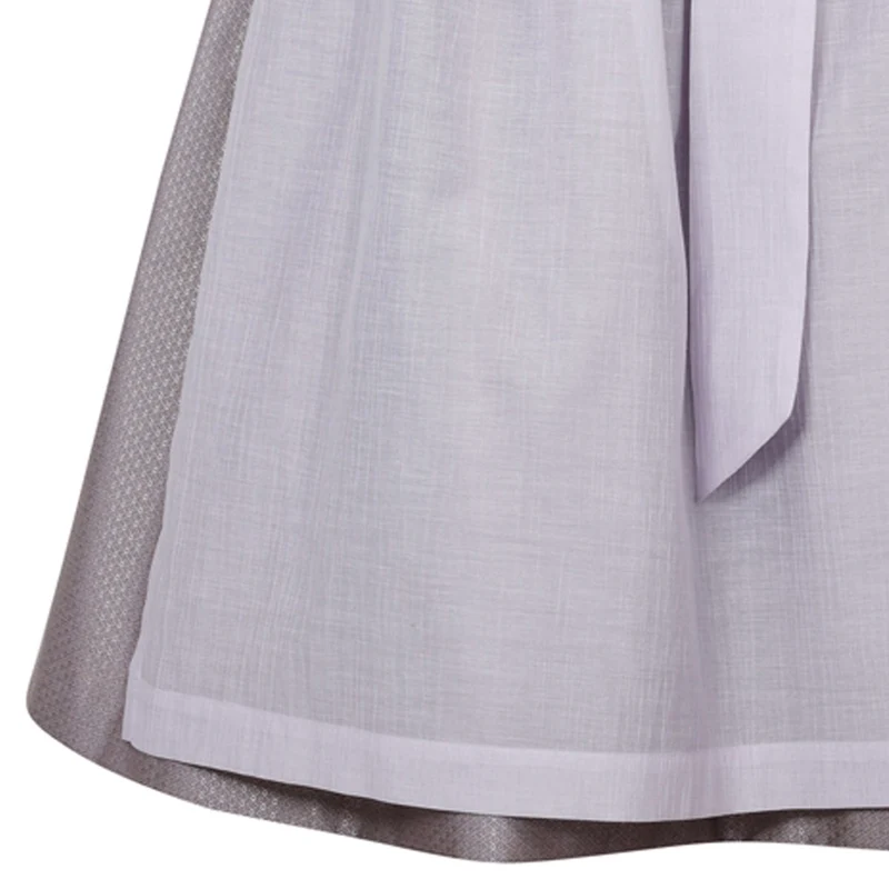 MarJo Dirndl Hochwinkel Pflaume abnehmbare Flügelärmel 70cm