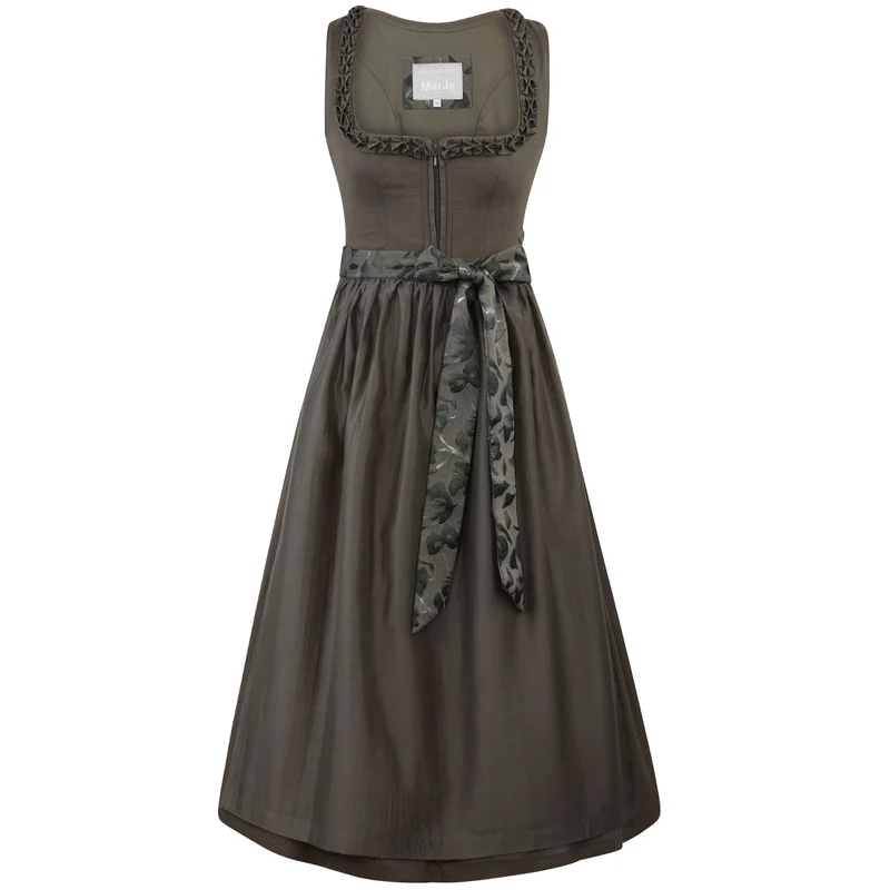 MarJo Dirndl Olive Aura Froschgoscherl 70 cm Kollektion Teresa Bauer 2026