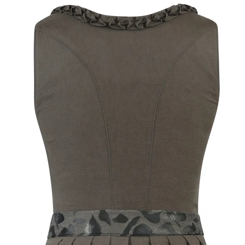 MarJo Dirndl Olive Aura Froschgoscherl 70 cm Kollektion Teresa Bauer 2026