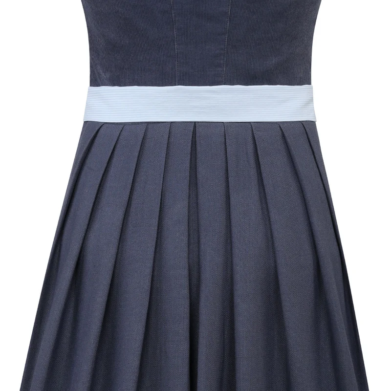 Teresa Bauer x MarJo Dirndl Navy Bloom 70 cm Marine Kollektion 2026
