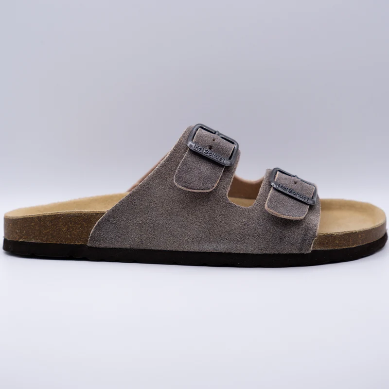 MeiSchua! Herren Trachten Sandalen Leder Pantoletten