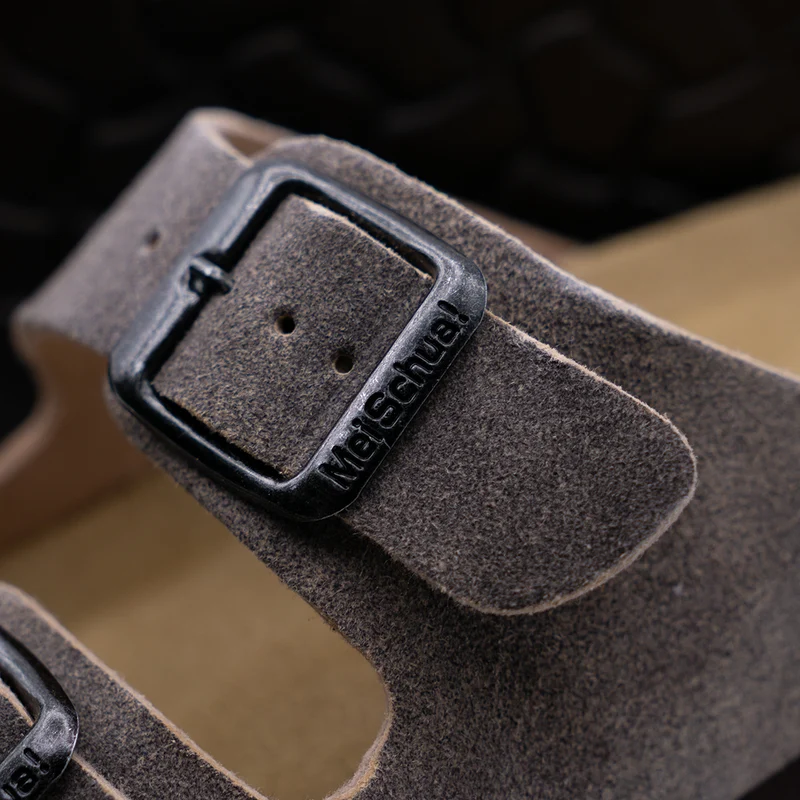 MeiSchua! Herren Trachten Sandalen Leder Pantoletten