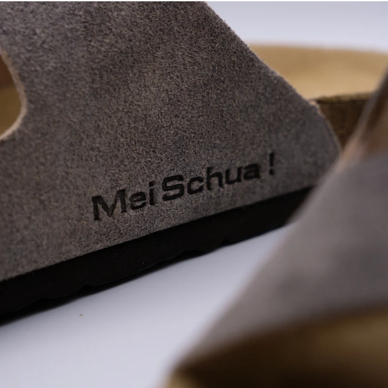 MeiSchua! Herren Trachten Sandalen Leder Pantoletten