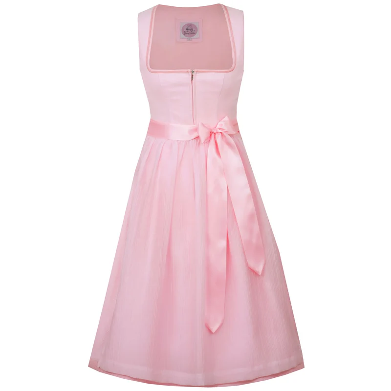 MarJo Dirndl Hofstetten Puderrosa Reißverschluss 65 cm