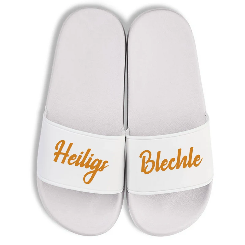 Heiligs Blechle Badelatschen