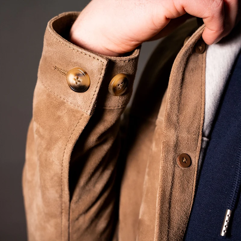 Datschi Trachten Lederjacke Rene Cargojacke