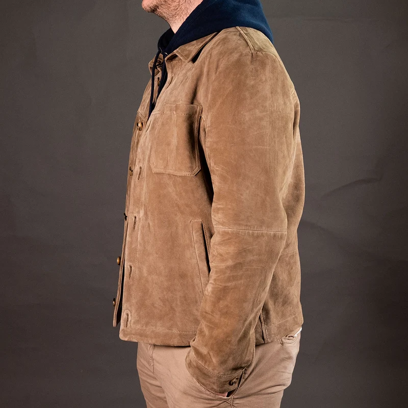 Datschi Trachten Lederjacke Rene Cargojacke