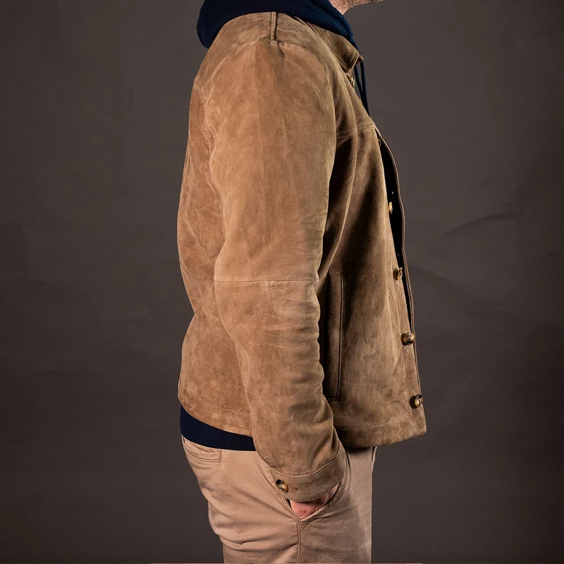 Datschi Trachten Lederjacke Rene Cargojacke