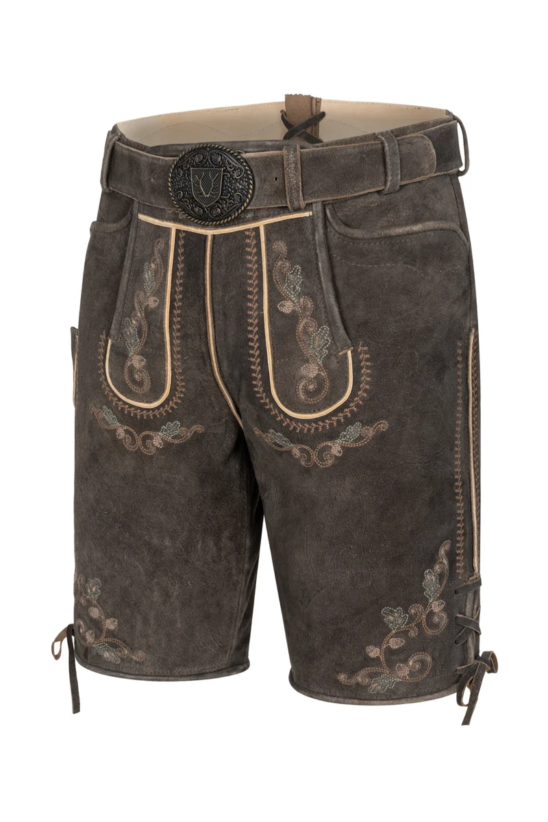 Lederhose EMIR mit Gürtel - Krüger Buam - 965272-000-0007