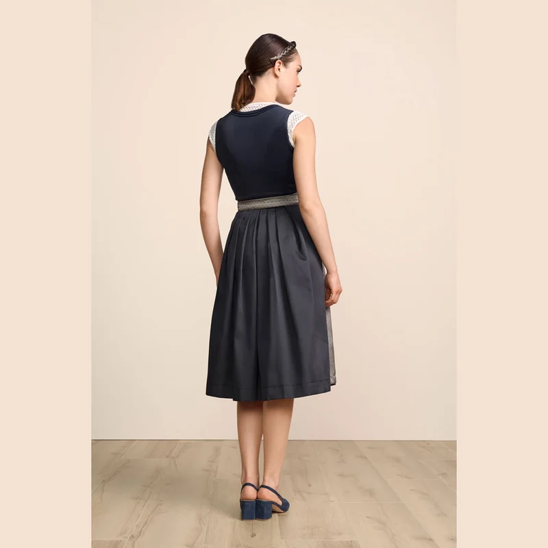 Krüger Dirndl Lioraen Marine Stehbiesen 70cm