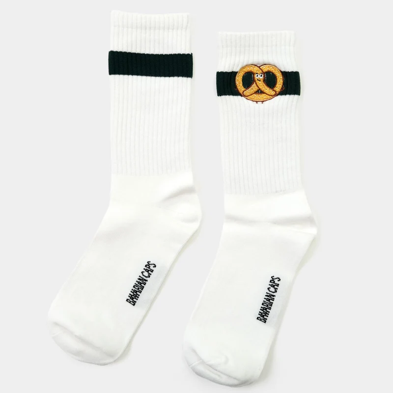 Bavarian Caps Tennissocken Brezl Größe 36-40