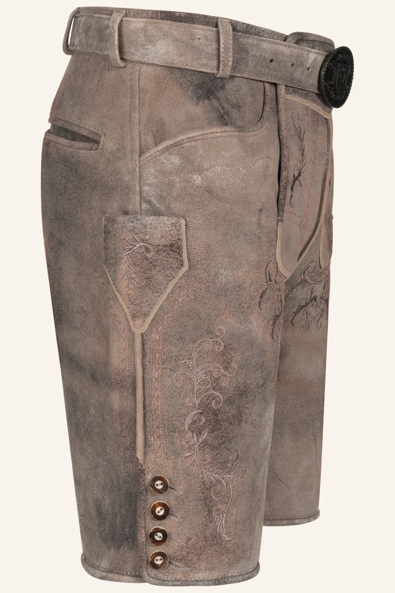 Lederhose DELIO mit Gürtel - Krüger Buam - 961172-000-0707
