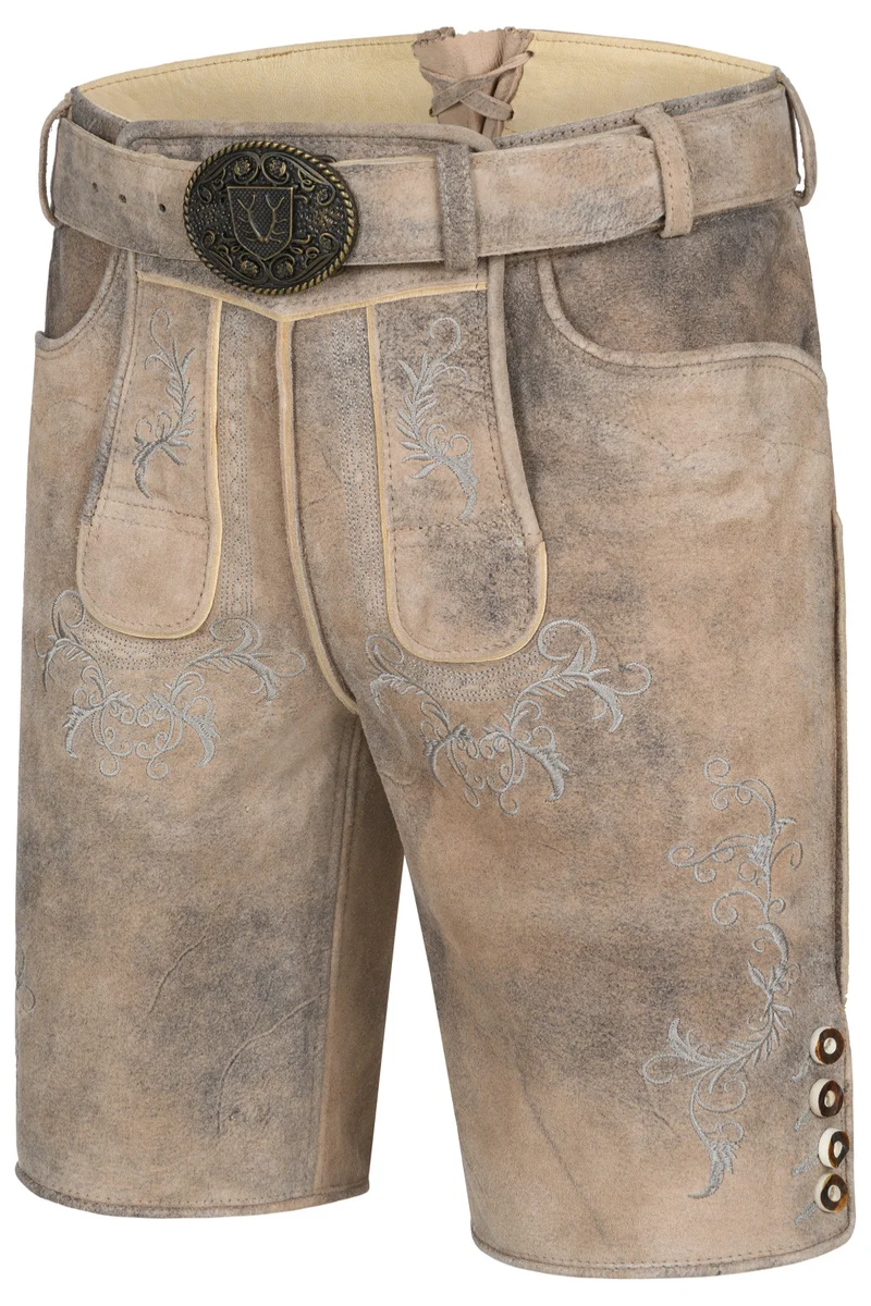Lederhose DELIO mit Gürtel - Krüger Buam - 961172-000-0711