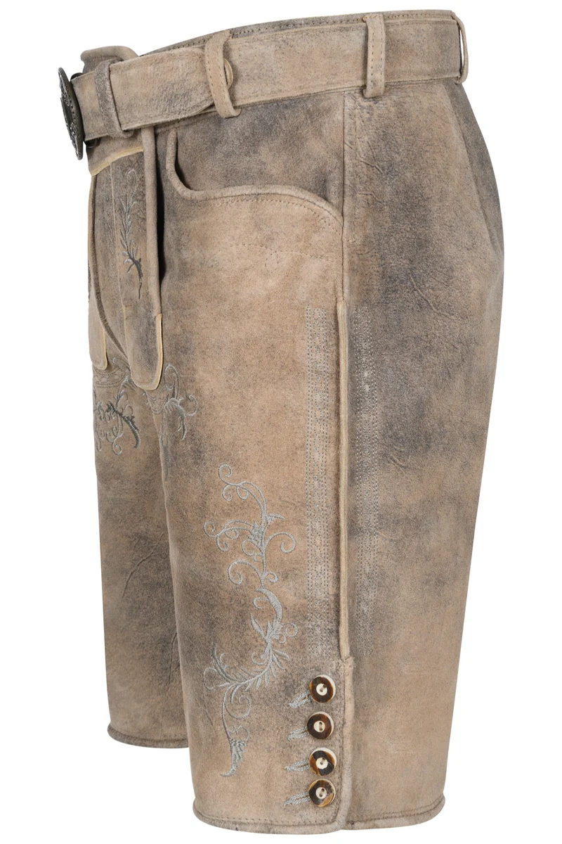 Lederhose DELIO mit Gürtel - Krüger Buam - 961172-000-0711