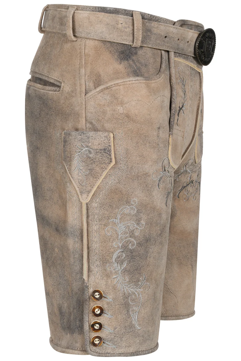 Lederhose DELIO mit Gürtel - Krüger Buam - 961172-000-0711