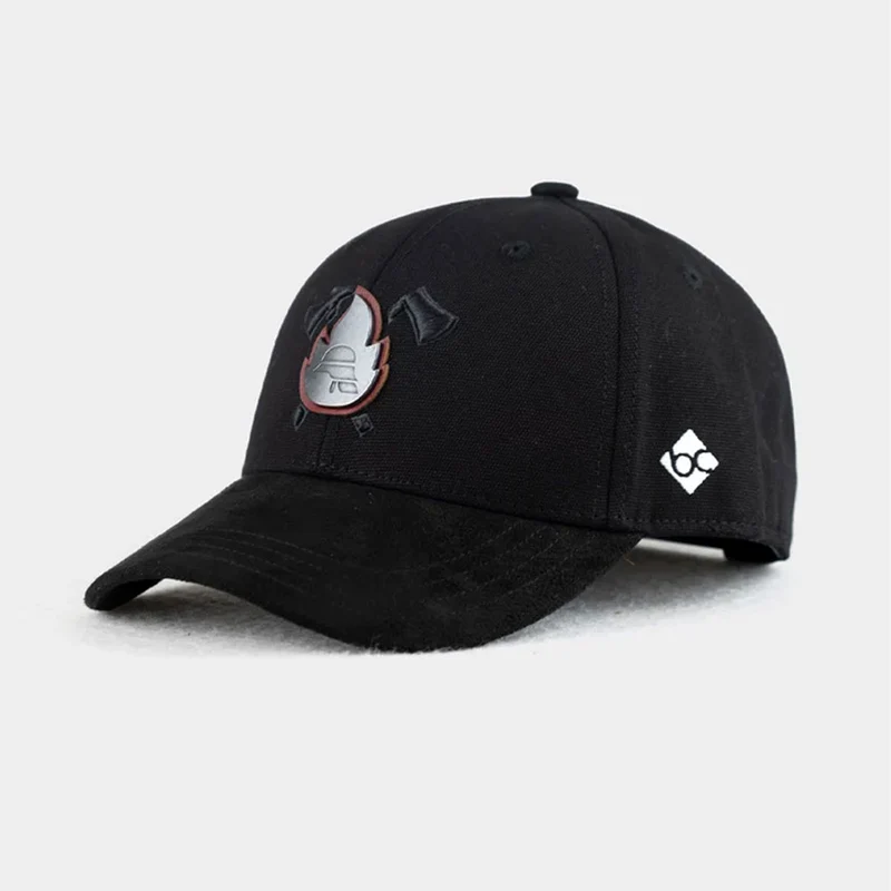 Bavarian Caps Feuerwehr Cap Black Edition Curved