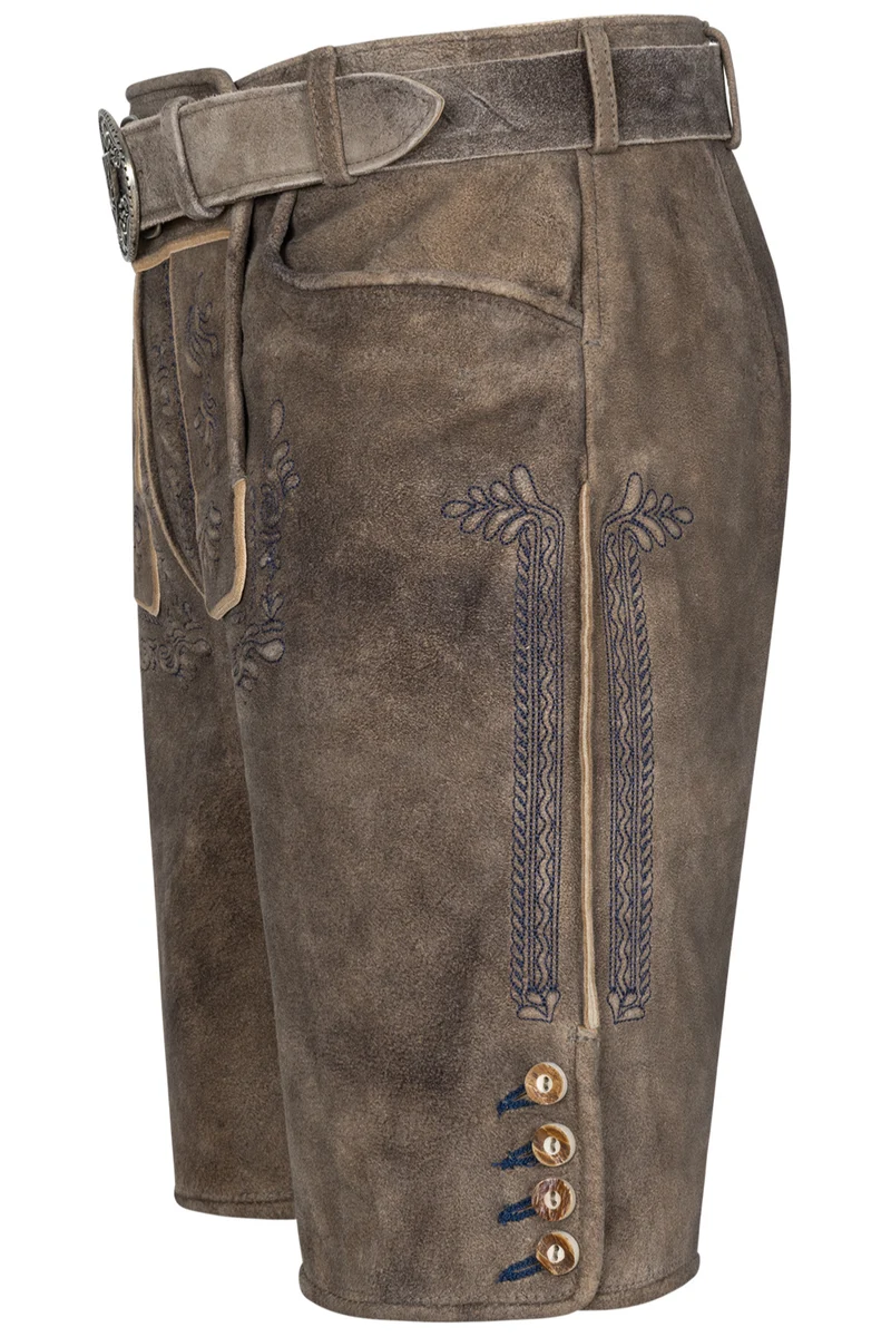 Lederhose KARIM mit Gürtel - Krüger Buam - 961072-000-0708